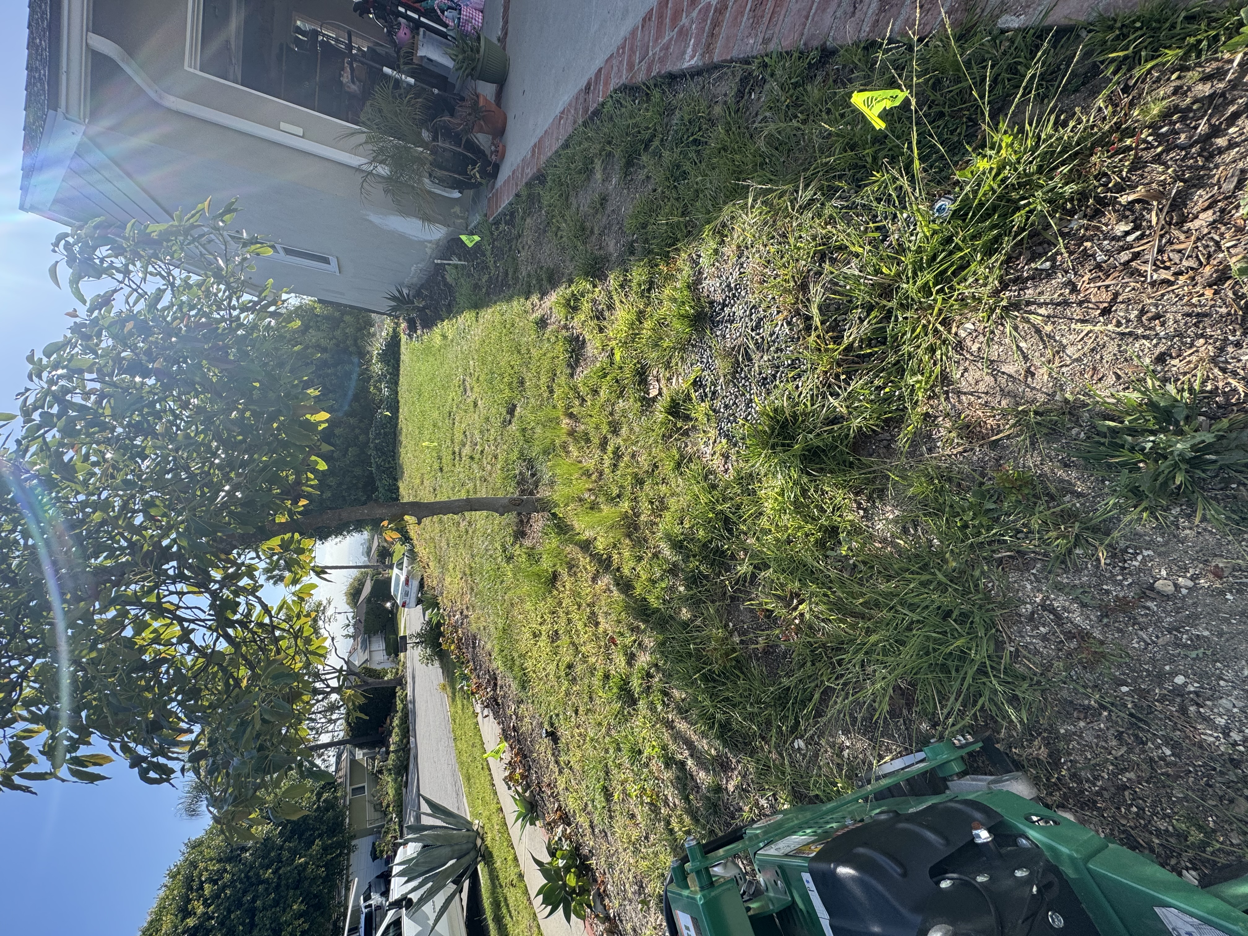 Turf installation