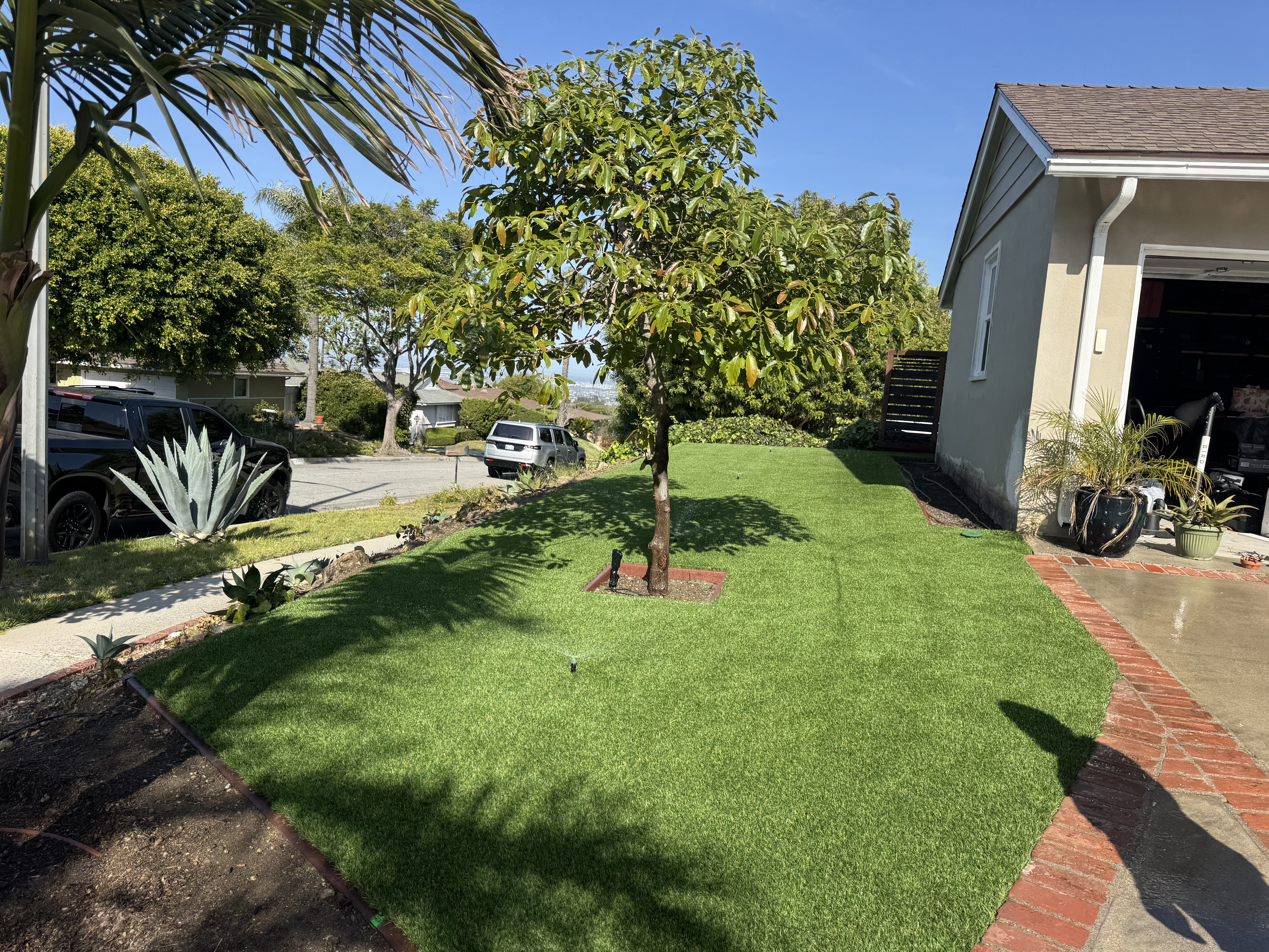 Turf installation