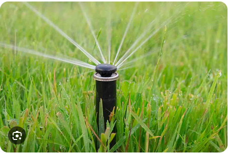 Broken sprinklers